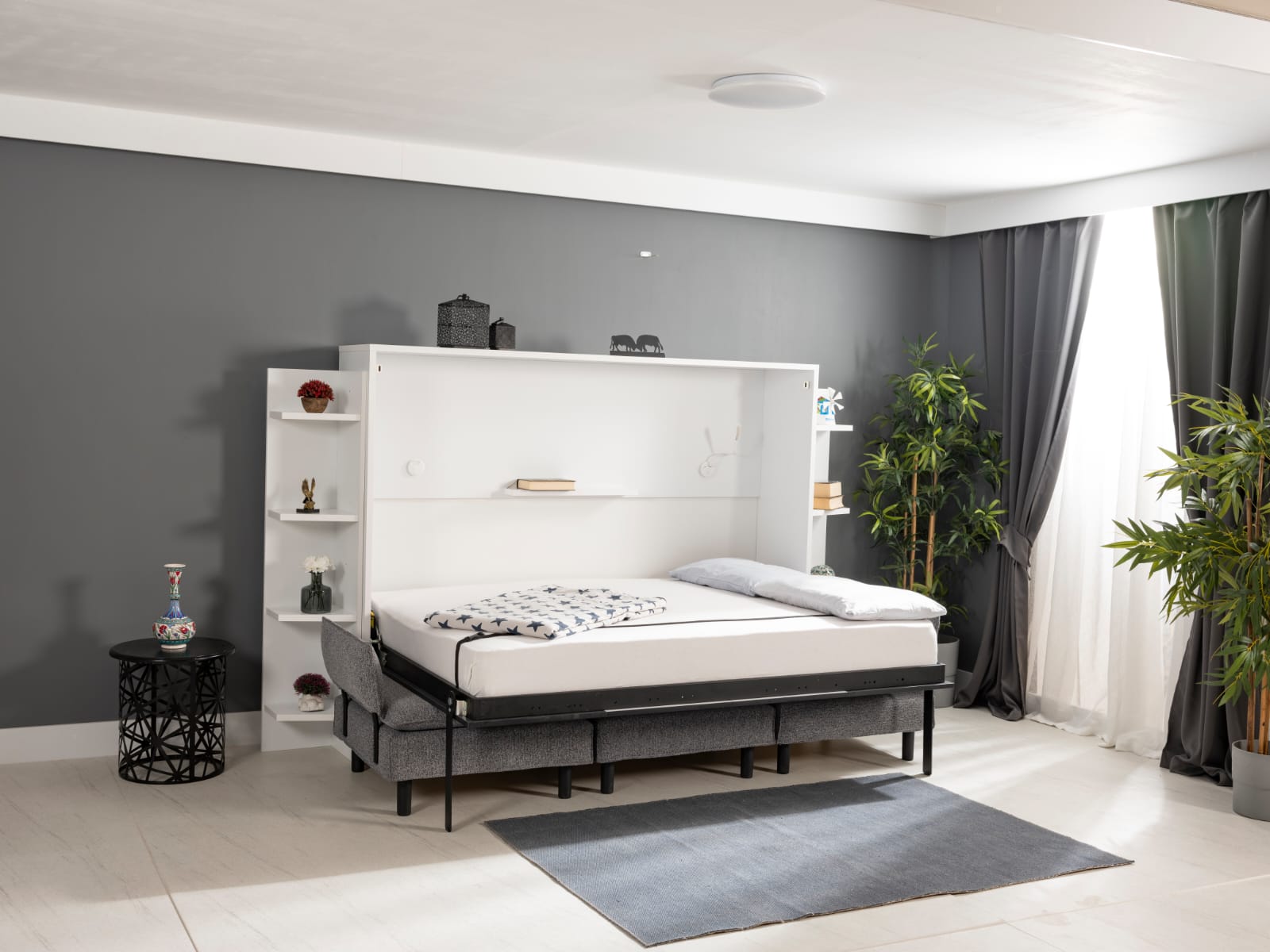 Lit Escamotable Horizontal 140x190 2 places