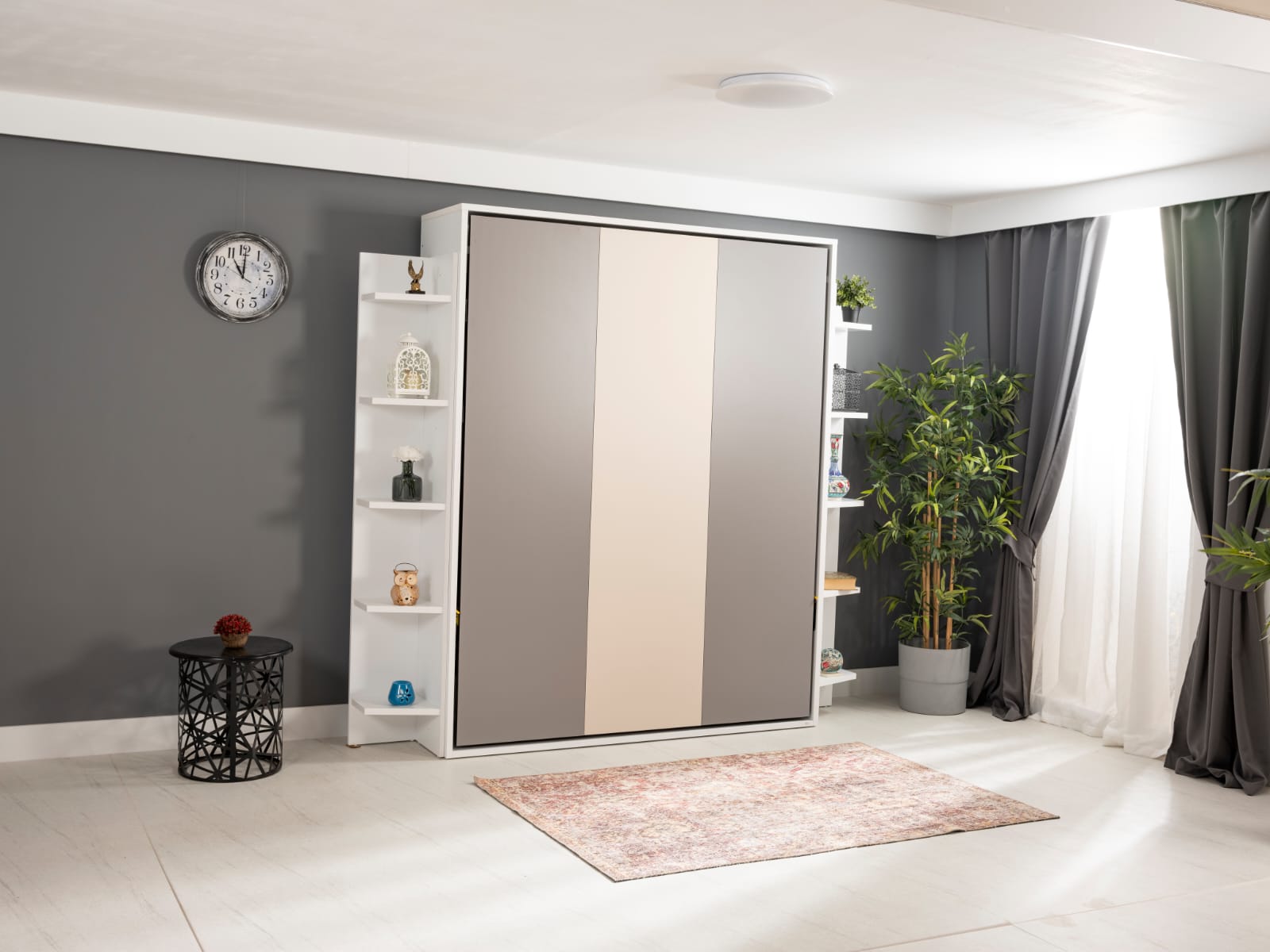 Lit Escamotable Vertical 160x200 XL 2 places